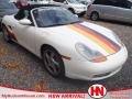 Biarritz White 2000 Porsche Boxster 