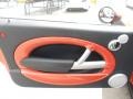 Sunrise/Dark Blue 2005 Mini Cooper Convertible Door Panel