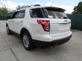 2012 White Platinum Tri-Coat Ford Explorer XLT EcoBoost  photo #5