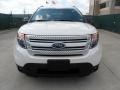 2012 White Platinum Tri-Coat Ford Explorer XLT EcoBoost  photo #8