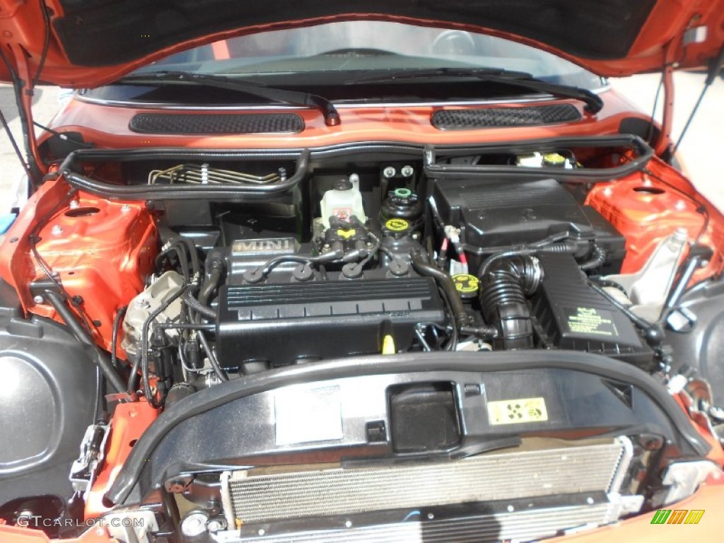 2005 Mini Cooper Convertible 1.6L SOHC 16V 4 Cylinder Engine Photo #62367117