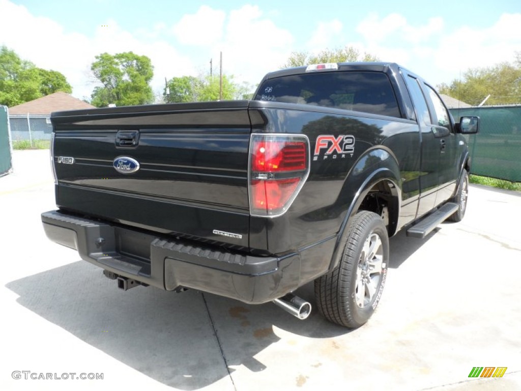 Tuxedo Black Metallic 2012 Ford F150 FX2 SuperCab Exterior Photo #62367387