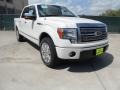 2012 White Platinum Metallic Tri-Coat Ford F150 Platinum SuperCrew  photo #1