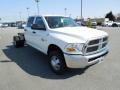 Bright White - Ram 3500 HD ST Crew Cab 4x4 Dually Chassis Photo No. 2