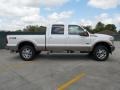 2012 White Platinum Metallic Tri-Coat Ford F250 Super Duty King Ranch Crew Cab 4x4  photo #2