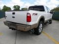 2012 White Platinum Metallic Tri-Coat Ford F250 Super Duty King Ranch Crew Cab 4x4  photo #3