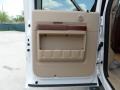 2012 White Platinum Metallic Tri-Coat Ford F250 Super Duty King Ranch Crew Cab 4x4  photo #23