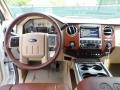 2012 White Platinum Metallic Tri-Coat Ford F250 Super Duty King Ranch Crew Cab 4x4  photo #31