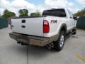 2012 White Platinum Metallic Tri-Coat Ford F250 Super Duty King Ranch Crew Cab 4x4  photo #3