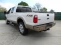2012 White Platinum Metallic Tri-Coat Ford F250 Super Duty King Ranch Crew Cab 4x4  photo #5