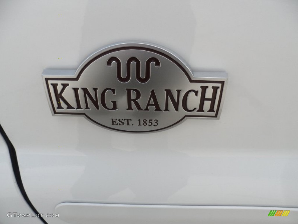 2012 Ford F250 Super Duty King Ranch Crew Cab 4x4 Marks and Logos Photo #62369016