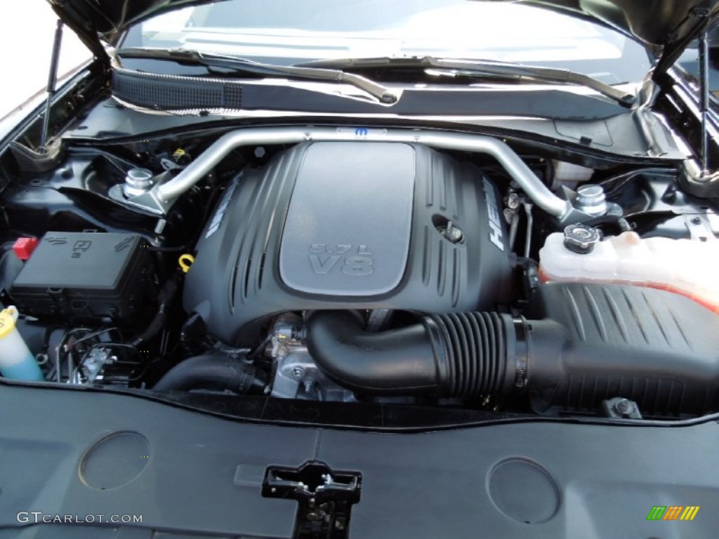 2011 Dodge Charger R/T Mopar '11 5.7 Liter HEMI OHV 16-Valve Dual VVT V8 Engine Photo #62369154