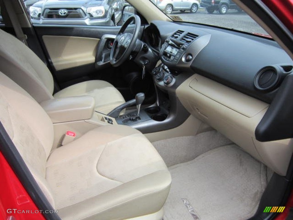 Sand Beige Interior 2010 Toyota RAV4 V6 4WD Photo #62369238