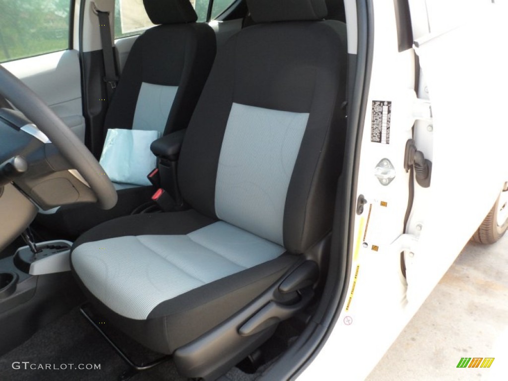 Light Blue Gray/Black Interior 2012 Toyota Prius c Hybrid Three Photo #62369772