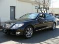 Obsidian Black - LS 460 L AWD Photo No. 1