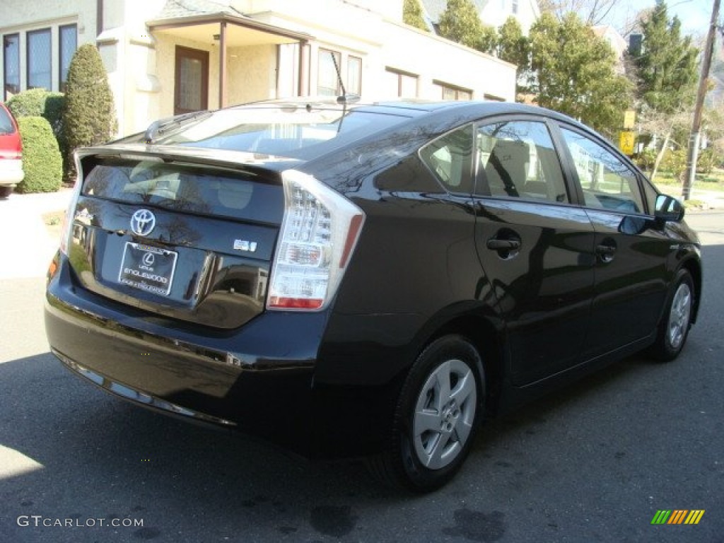 2010 Prius Hybrid IV - Black / Dark Gray photo #4