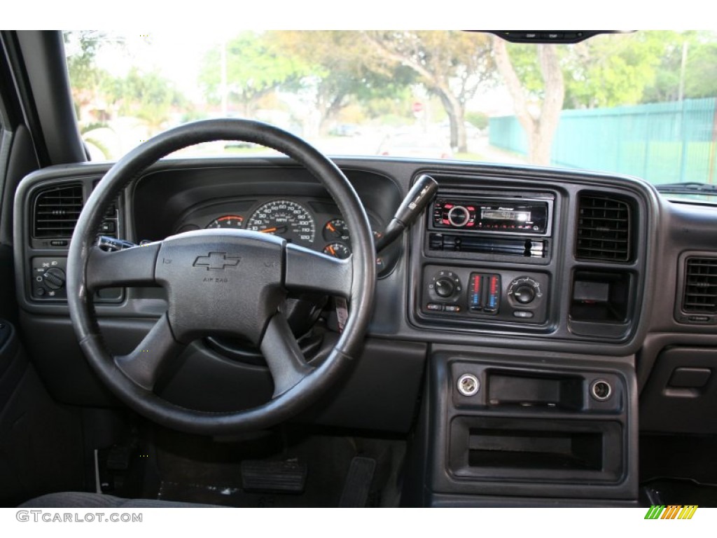 2003 Silverado 2500HD LS Crew Cab 4x4 - Summit White / Dark Charcoal photo #50