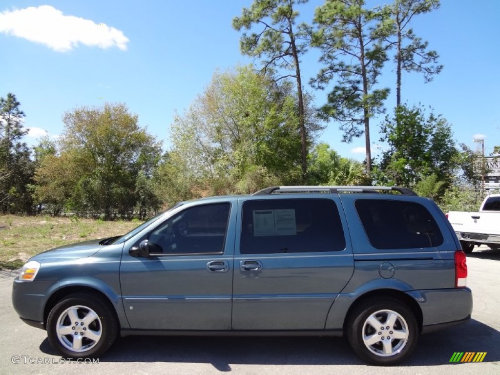 2007 Uplander LT - Blue Granite Metallic / Medium Gray photo #2