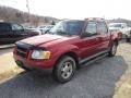 2004 Red Fire Metallic Ford Explorer Sport Trac XLT 4x4  photo #3
