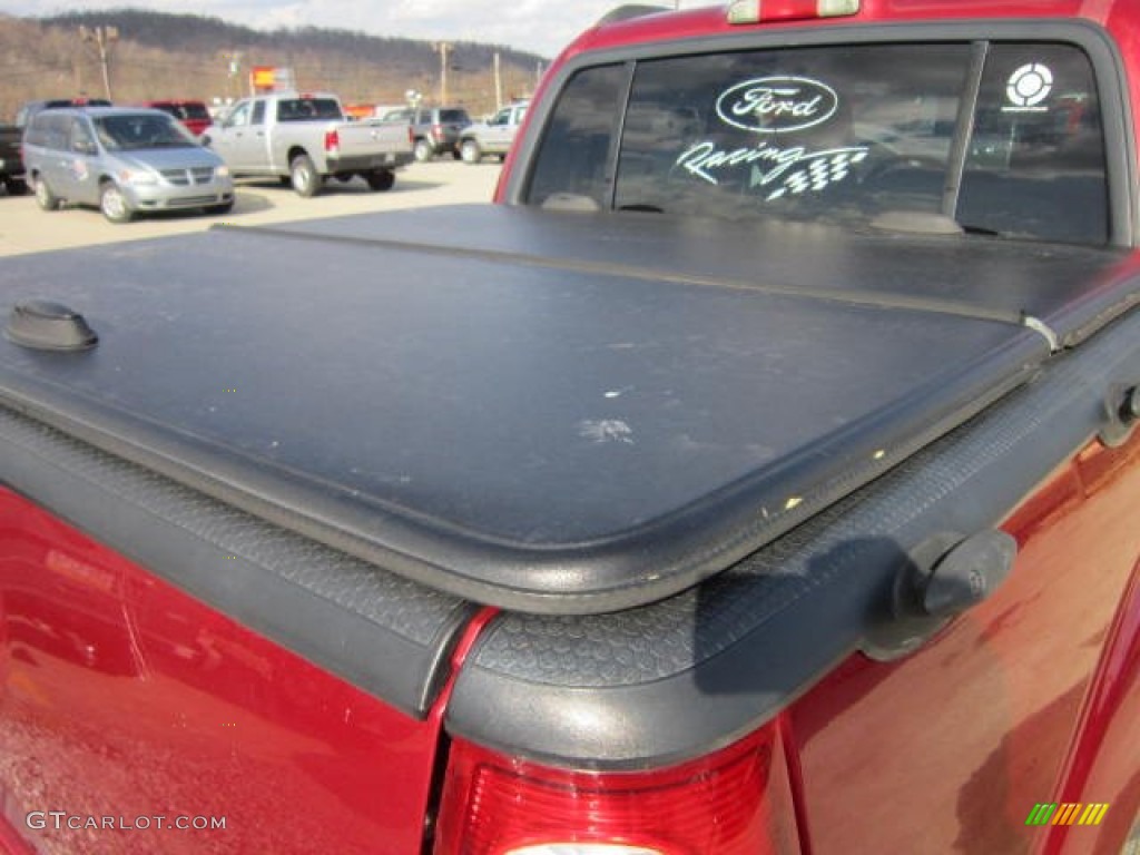 2004 Explorer Sport Trac XLT 4x4 - Red Fire Metallic / Medium Dark Flint/Dark Flint photo #16