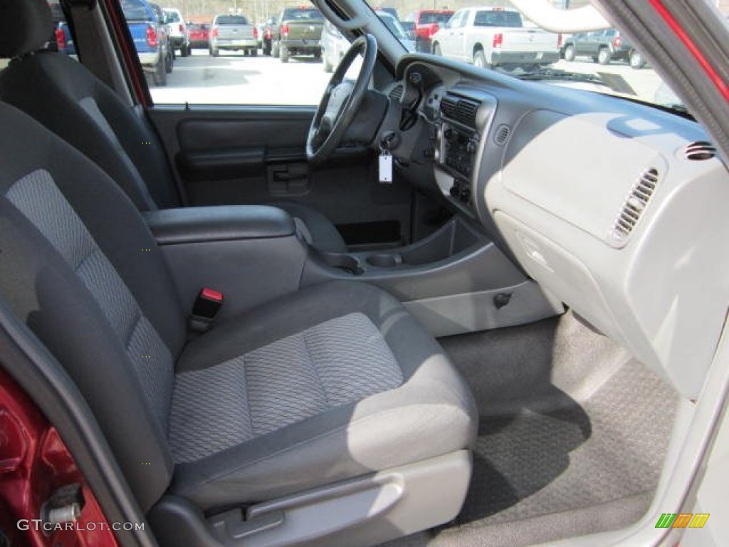 2004 Explorer Sport Trac XLT 4x4 - Red Fire Metallic / Medium Dark Flint/Dark Flint photo #20