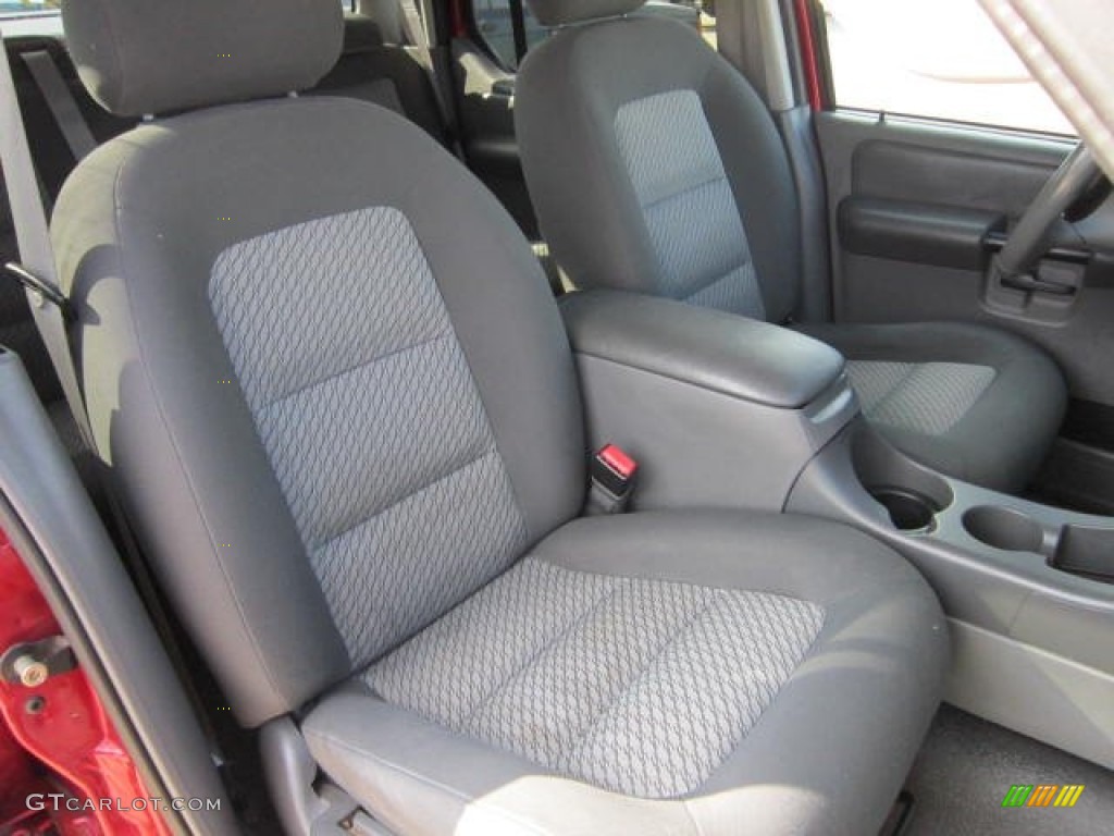 2004 Explorer Sport Trac XLT 4x4 - Red Fire Metallic / Medium Dark Flint/Dark Flint photo #22