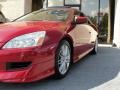 2005 San Marino Red Honda Accord EX V6 Coupe  photo #8