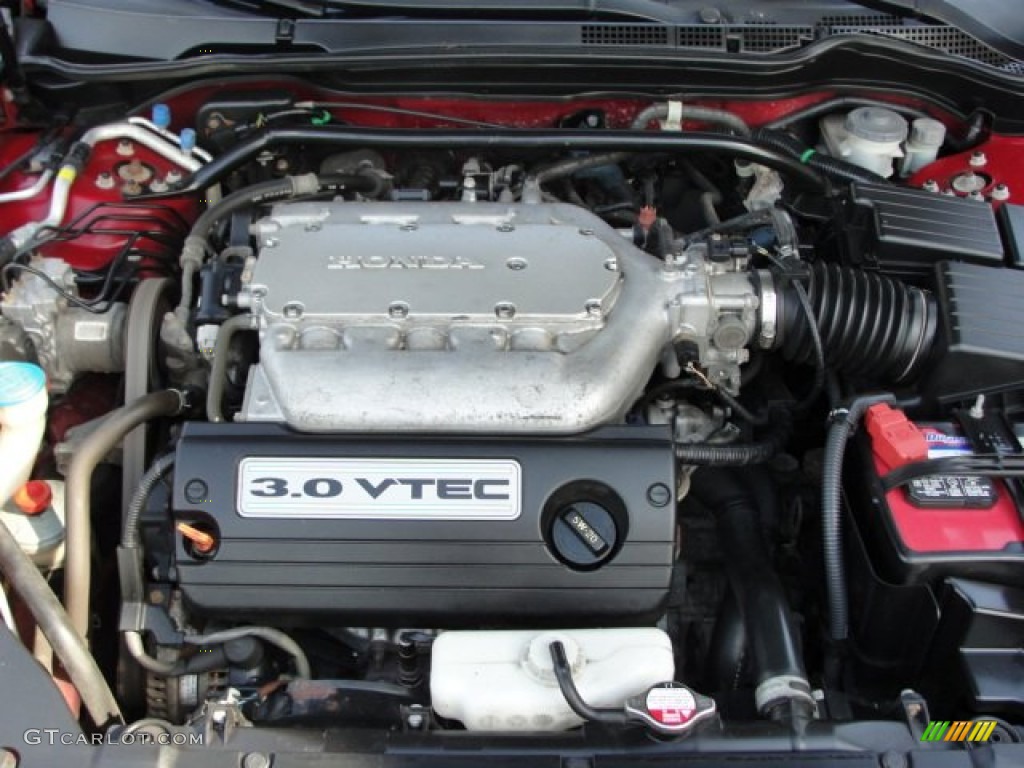 2005 Honda Accord EX V6 Coupe 3.0 Liter SOHC 24-Valve VTEC V6 Engine Photo #62373237