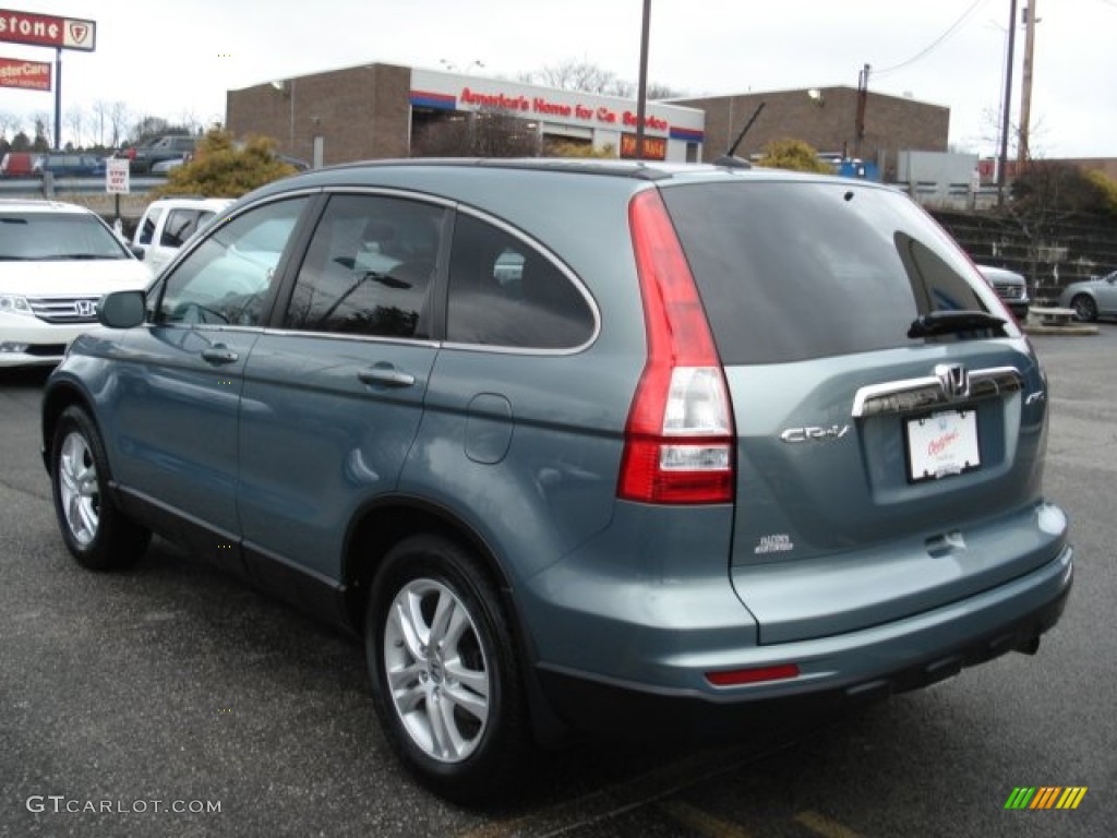 2010 CR-V EX-L AWD - Opal Sage Metallic / Ivory photo #7