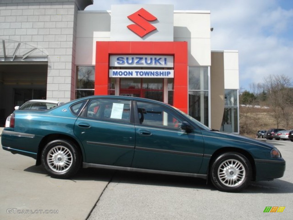 2001 Impala  - Dark Jade Green Metallic / Neutral photo #1