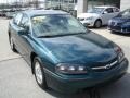 2001 Dark Jade Green Metallic Chevrolet Impala   photo #2