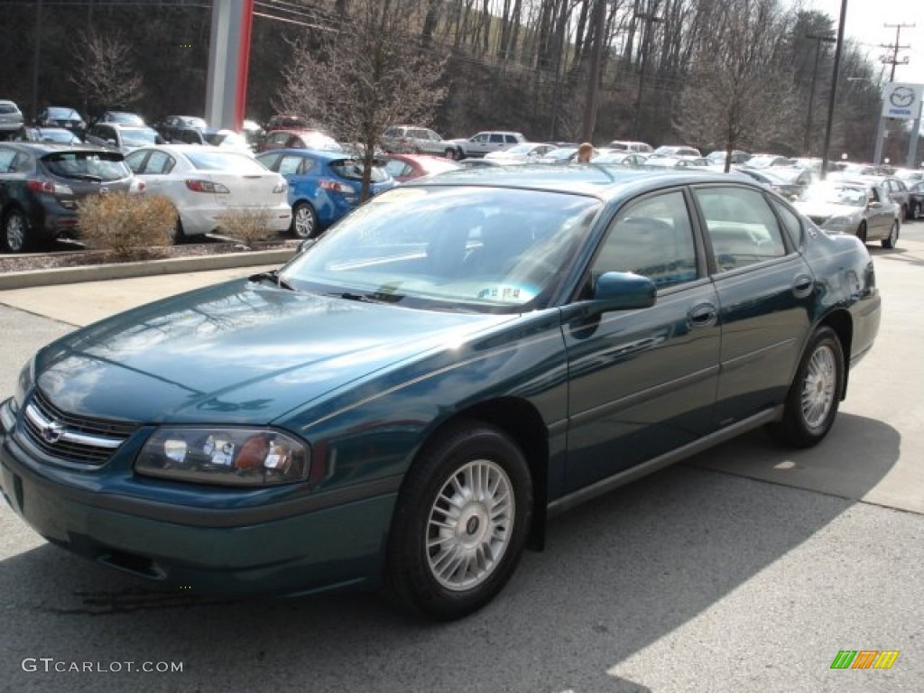 2001 Impala  - Dark Jade Green Metallic / Neutral photo #4