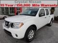 2012 Avalanche White Nissan Frontier SV Crew Cab  photo #1