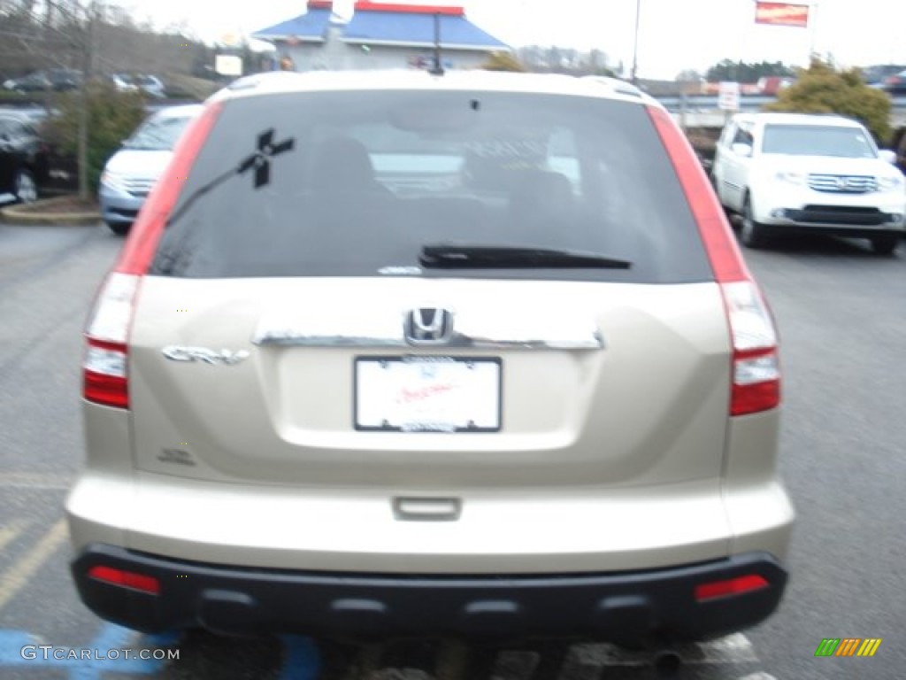 2009 CR-V EX 4WD - Borrego Beige Metallic / Ivory photo #6