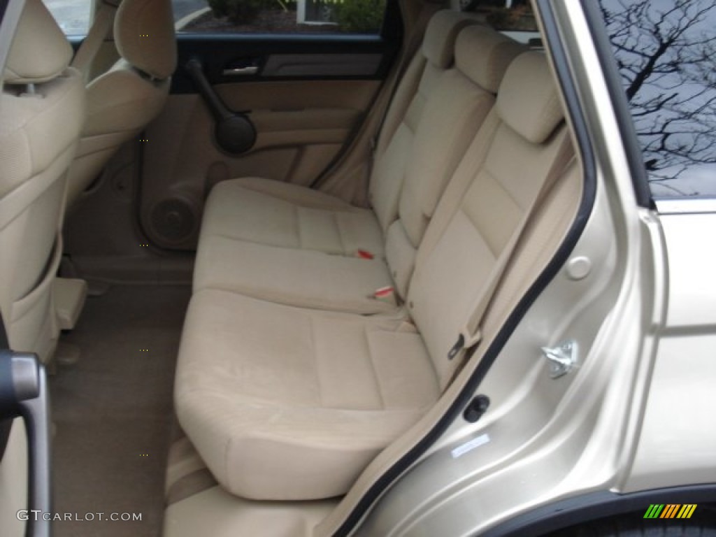 2009 CR-V EX 4WD - Borrego Beige Metallic / Ivory photo #13