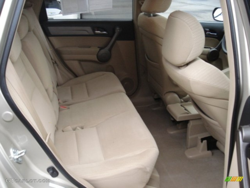 2009 CR-V EX 4WD - Borrego Beige Metallic / Ivory photo #15