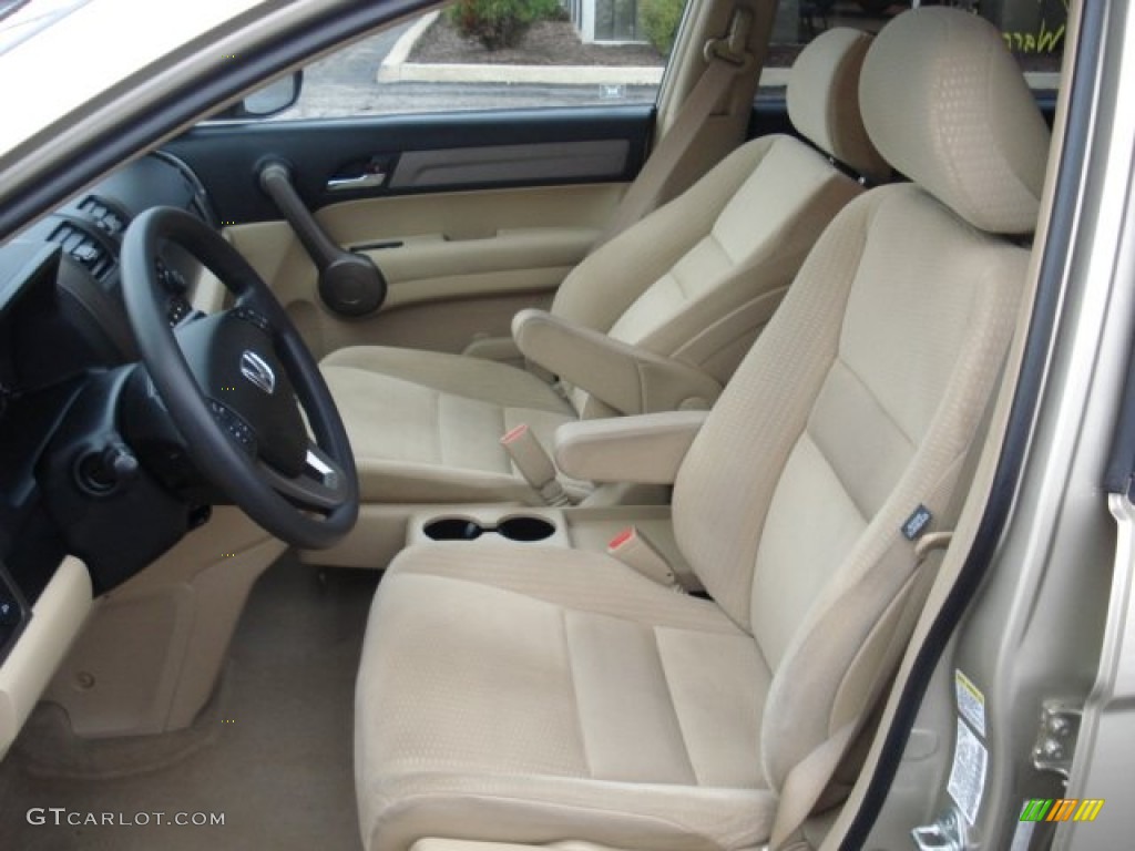 2009 CR-V EX 4WD - Borrego Beige Metallic / Ivory photo #21