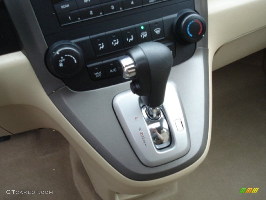 2009 CR-V EX 4WD - Borrego Beige Metallic / Ivory photo #23