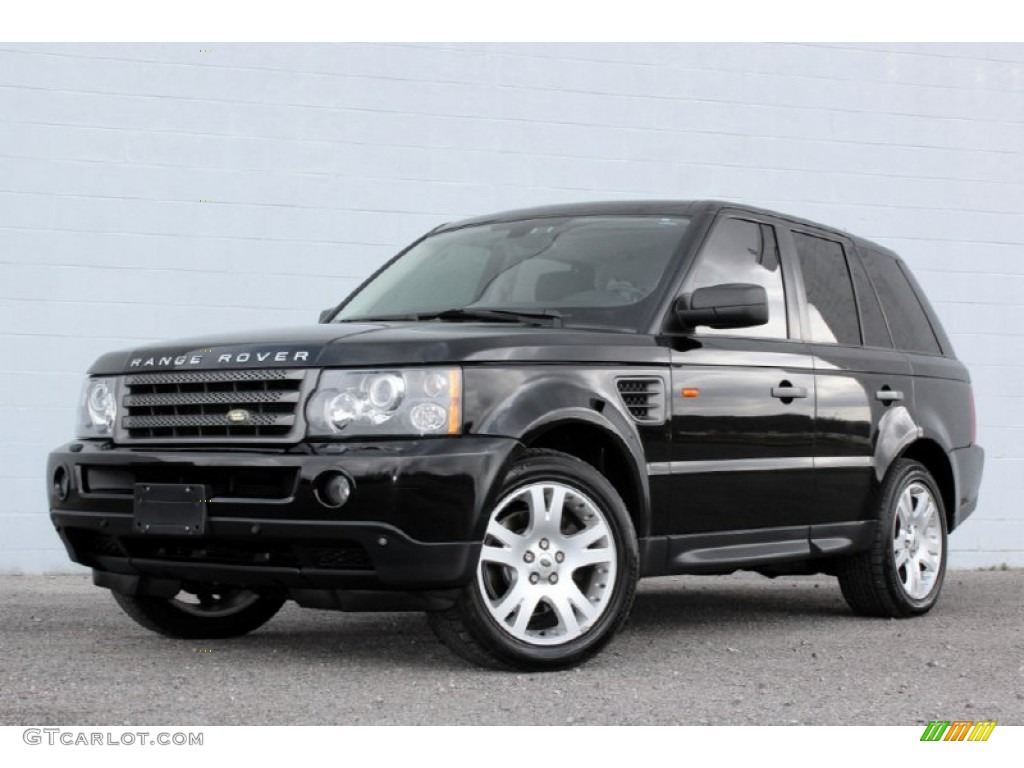 2006 Range Rover Sport HSE - Java Black Pearlescent / Ebony Black photo #1