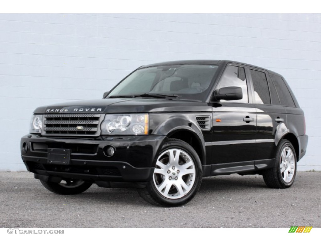 2006 Range Rover Sport HSE - Java Black Pearlescent / Ebony Black photo #2