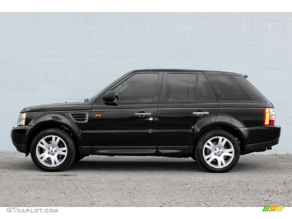 2006 Range Rover Sport HSE - Java Black Pearlescent / Ebony Black photo #3