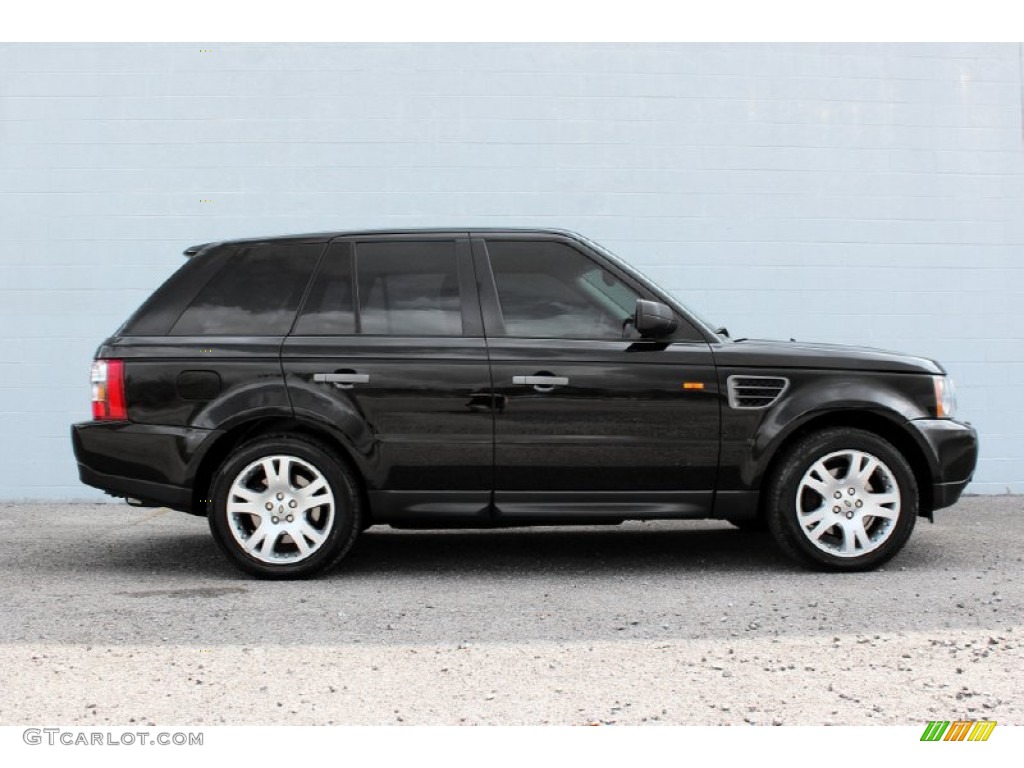 2006 Range Rover Sport HSE - Java Black Pearlescent / Ebony Black photo #5