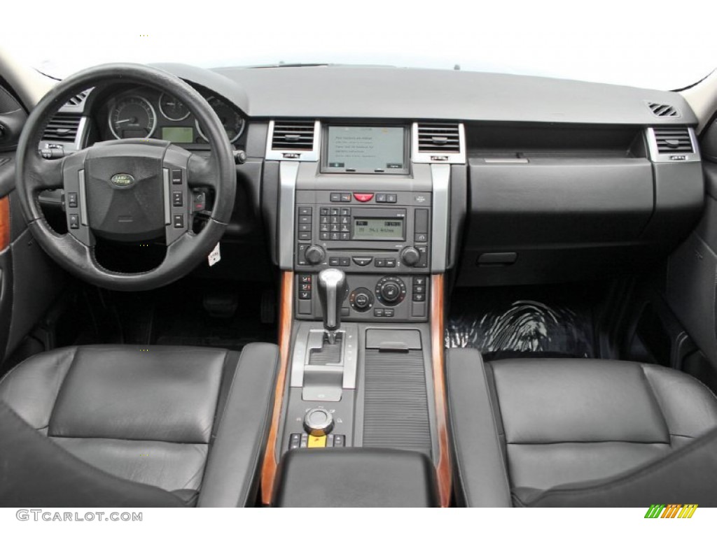 2006 Range Rover Sport HSE - Java Black Pearlescent / Ebony Black photo #8