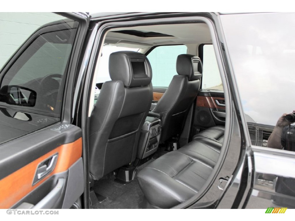 2006 Range Rover Sport HSE - Java Black Pearlescent / Ebony Black photo #9
