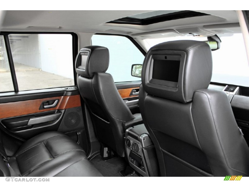 2006 Range Rover Sport HSE - Java Black Pearlescent / Ebony Black photo #10