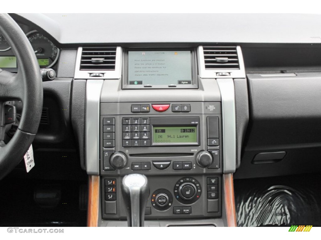 2006 Range Rover Sport HSE - Java Black Pearlescent / Ebony Black photo #11