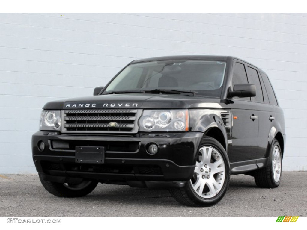 2006 Range Rover Sport HSE - Java Black Pearlescent / Ebony Black photo #12