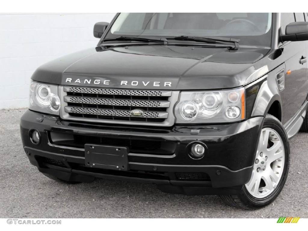 2006 Range Rover Sport HSE - Java Black Pearlescent / Ebony Black photo #13