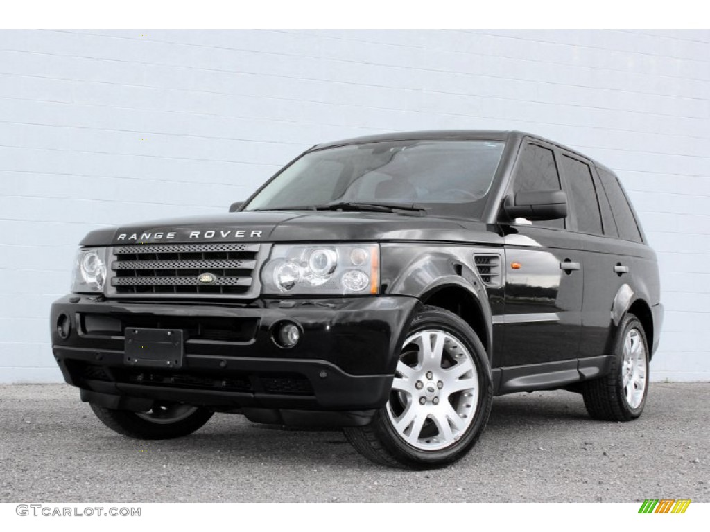 2006 Range Rover Sport HSE - Java Black Pearlescent / Ebony Black photo #16