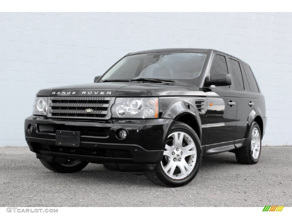 2006 Range Rover Sport HSE - Java Black Pearlescent / Ebony Black photo #17